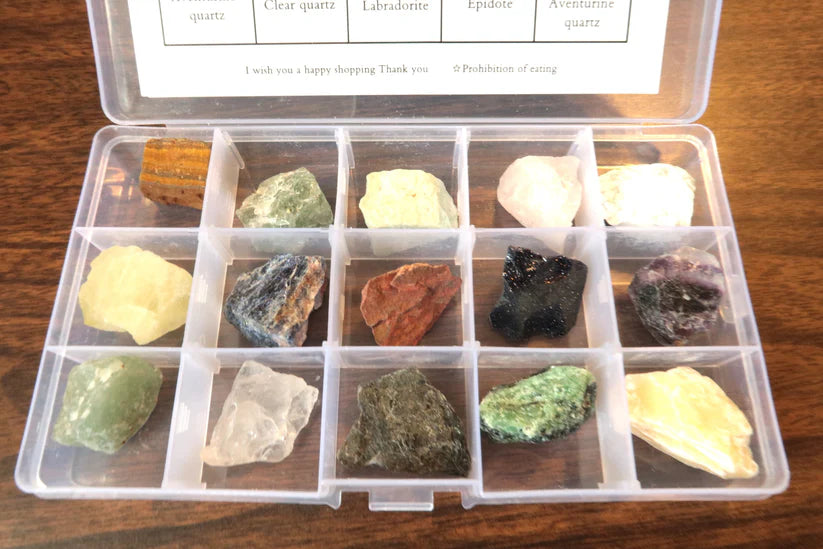 Collector's Box - Rough Rocks, Assorted