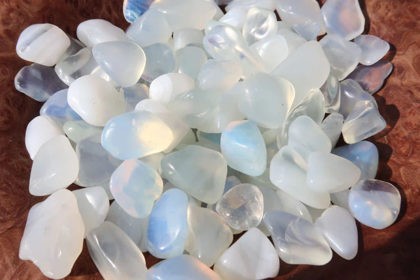 Mini Tumbled Chips - Opalite, 1/4 LB