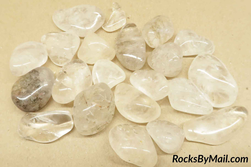 Clear Quartz Polished Tumbles
