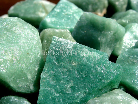 Green Quartz Aventurine - 1 LB, Size Small