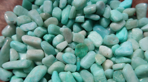 Amazonite Chips 1/4 LB