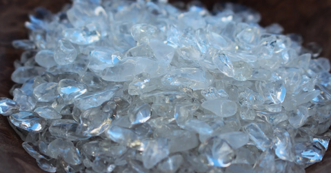 Clear Quartz Chips - 1/4 LB