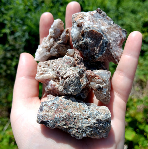 Rough Agate, Fire - 1 LB, Size Small