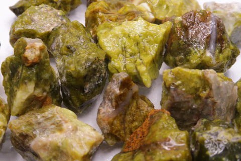 Rough Opal, Green - 1 LB, Size Small