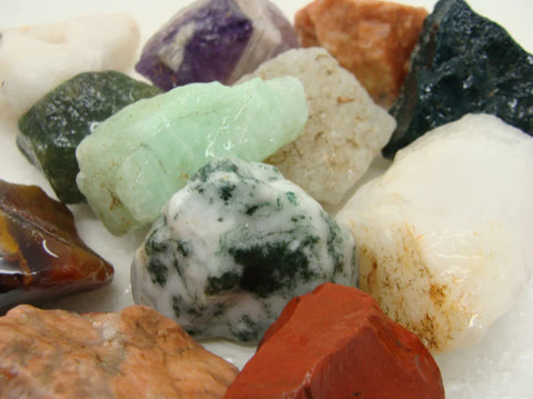 Rough Stones, India Mix - 1 LB, Size Small