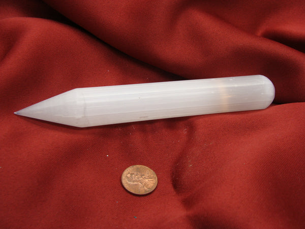 Selenite Point Massage Wand