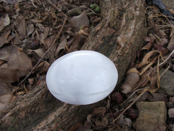 Selenite Palmstone