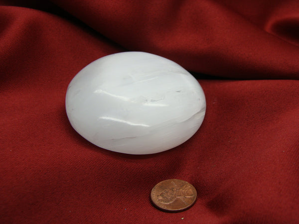 Selenite Palmstone