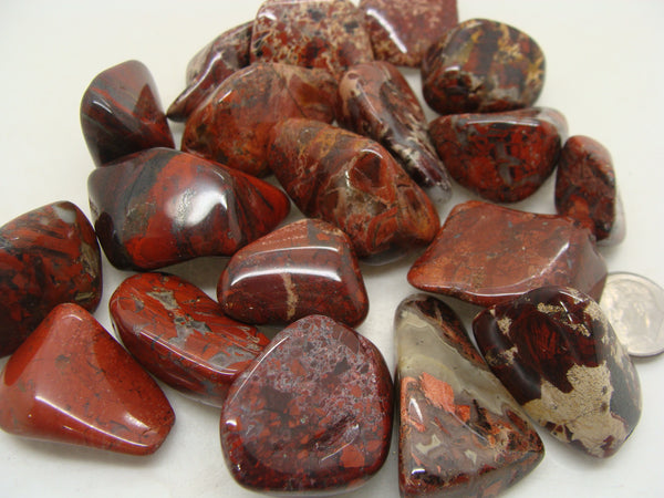 Brecciated Jasper Polished Tumbles