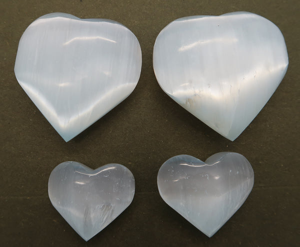 Selenite Heart