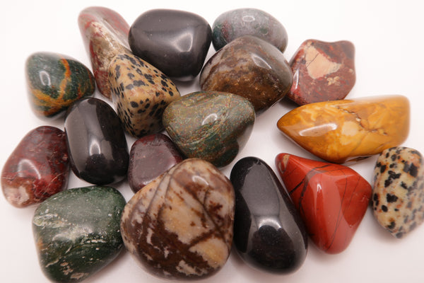 Mixed Jasper Polished Tumbles