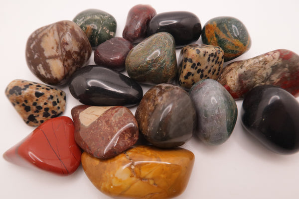 Mixed Jasper Polished Tumbles