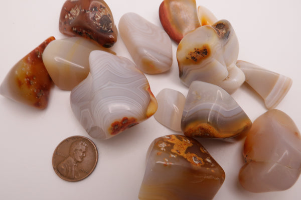 Agate Polished Tumbles