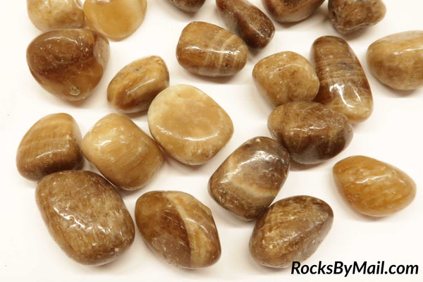 Brown Aragonite Polished Tumbles