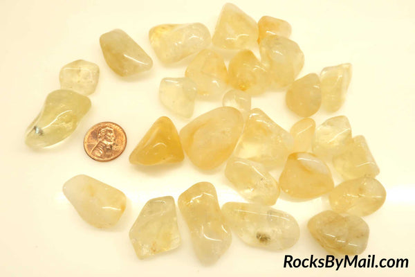 Citrine Polished Tumbles