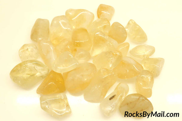 Citrine Polished Tumbles