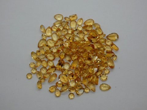 Faceted Citrine - Mixed Lots (20 carats)