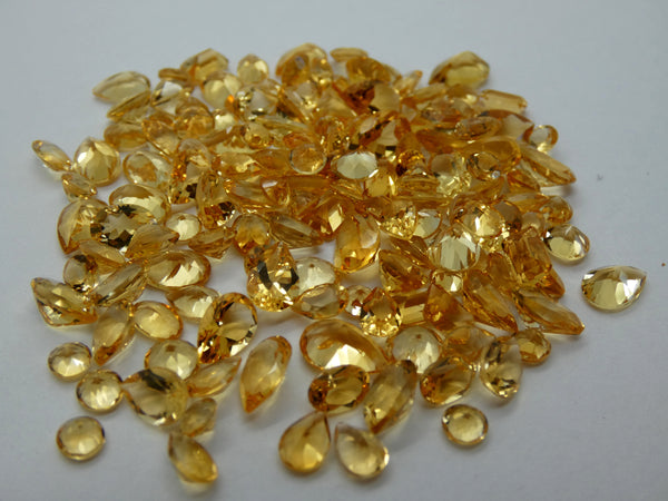 Faceted Citrine - Mixed Lots (20 carats)