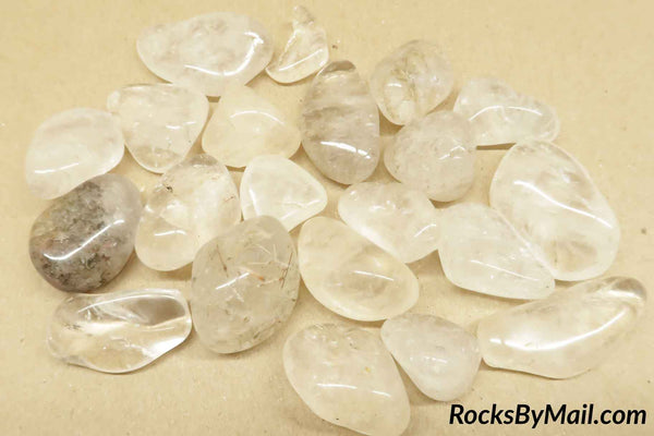 Clear Quartz Polished Tumbles