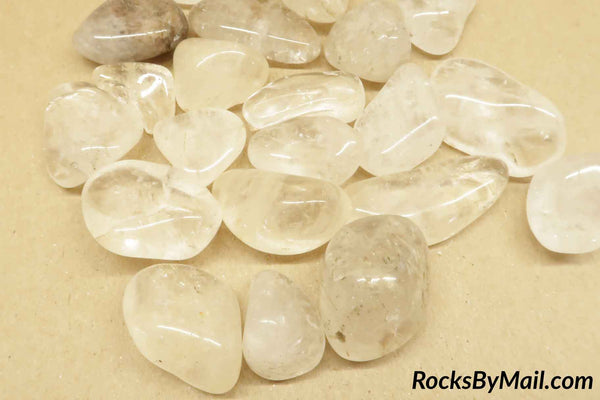 Clear Quartz Polished Tumbles