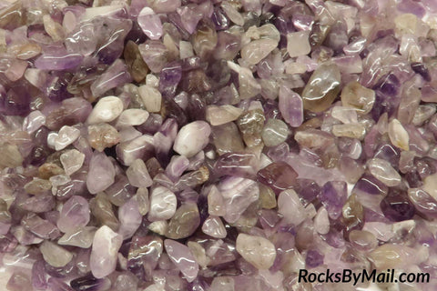 Mini Tumbled Dogtooth Amethyst, 1/4 lb