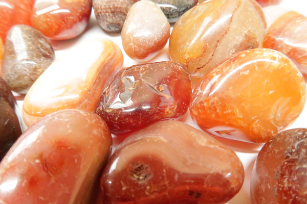 Red Agate Polished Tumbles