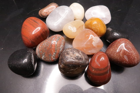 Mixed Agates Polished Tumbles