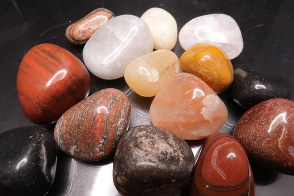 Mixed Agates Polished Tumbles