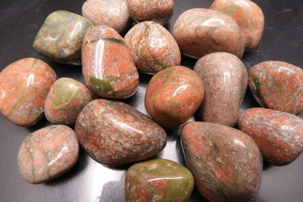 Unakite Polished Tumbled