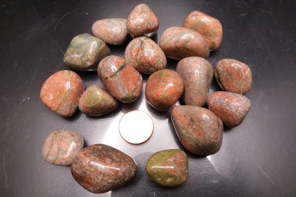 Unakite Polished Tumbled