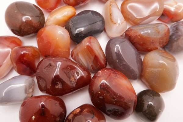 Red Agate Polished Tumbles