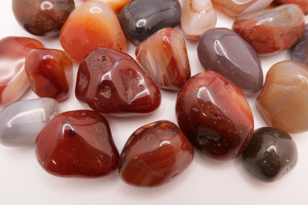 Red Agate Polished Tumbles