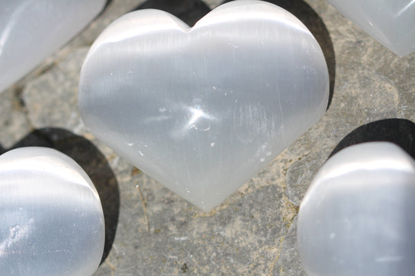 Selenite Heart