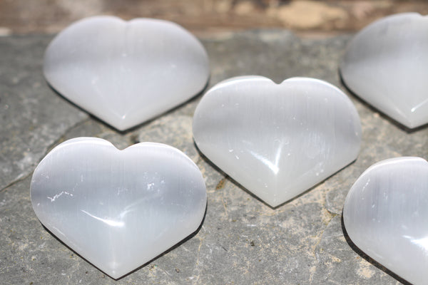 Selenite Heart