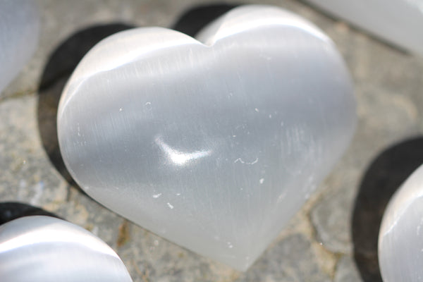 Selenite Heart