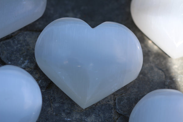 Selenite Heart