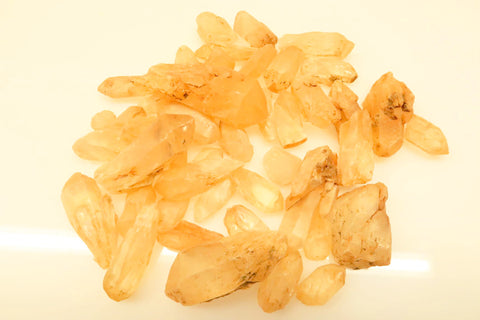 Tangerine Quartz Points