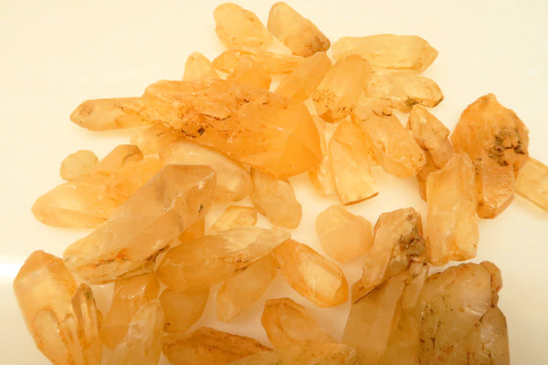 Tangerine Quartz Points