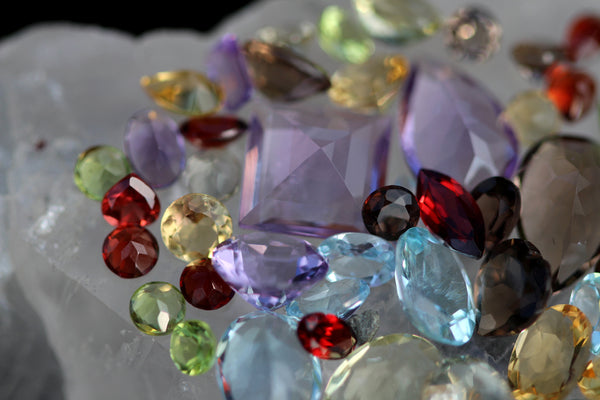 Faceted Gemstones - All Natural (50 carats)