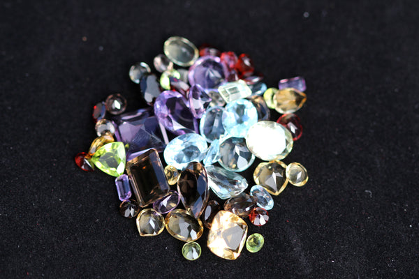 Faceted Gemstones - All Natural (50 carats)