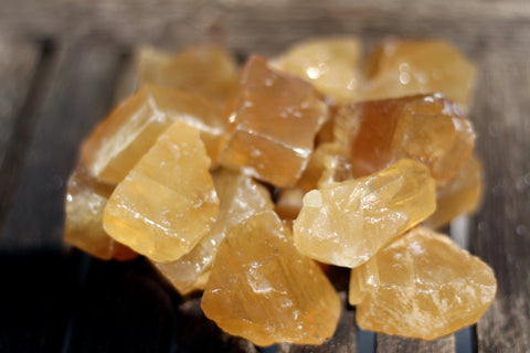 Honey Citrine Calcite