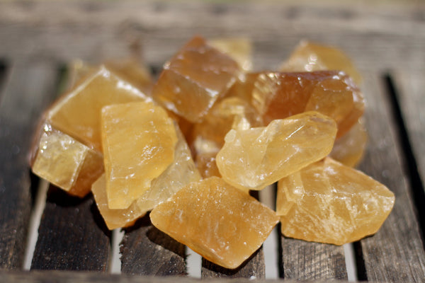 Honey Citrine Calcite