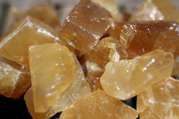 Honey Citrine Calcite