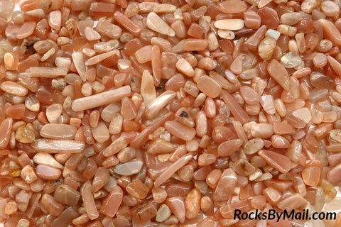 Mini Tumbled Polished Sunstone 5-7mm